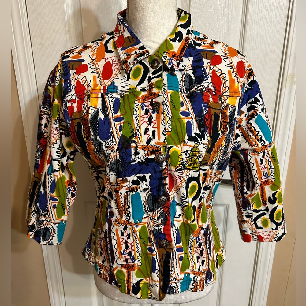 Colorful Kaktus Jacket Size XL